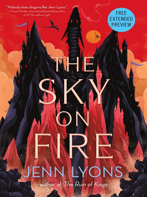 Title details for Sneak Peek for the Sky on Fire by Jenn Lyons - Available